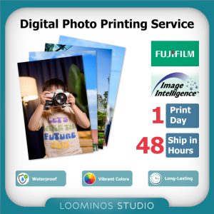 Genuine Fujifilm 3R Digital Photo Printing Service (Min. Order 20 pcs)